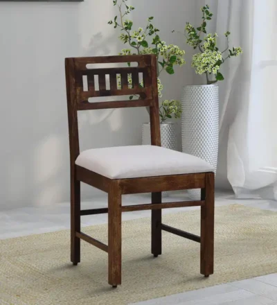 Sheesham Wood Dining Chair Willow (Set Of 2) By Classic Wood