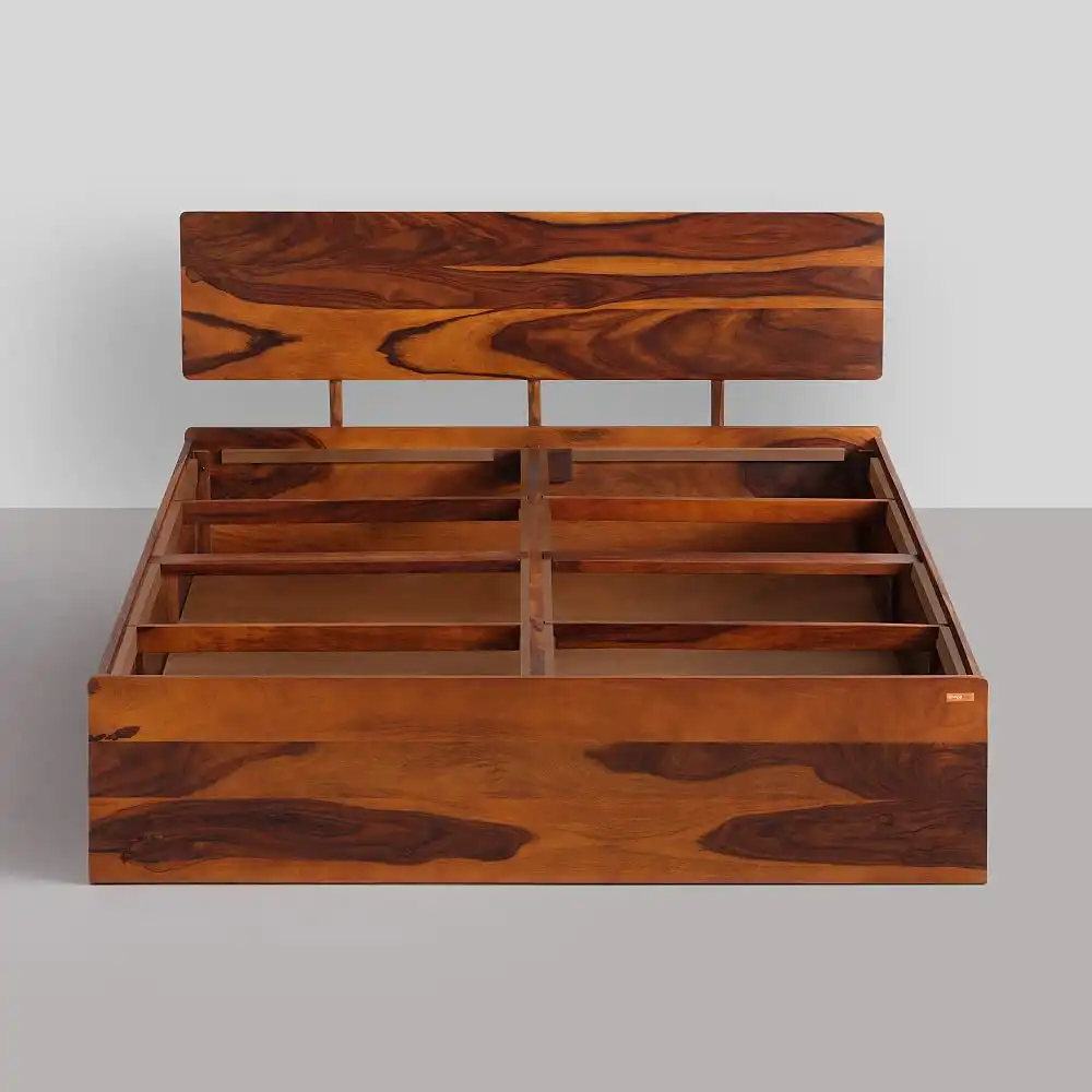Karshan Sheesham Solid Wood Storage Beds - Image 5