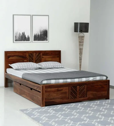 AeroSlumber Adjustable Online Bed Storage With Drawer By Classic Wood