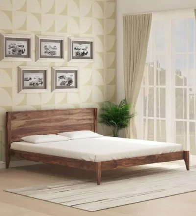 Sturdy Build Wooden Bed Without Storage Bed By Classic Wood