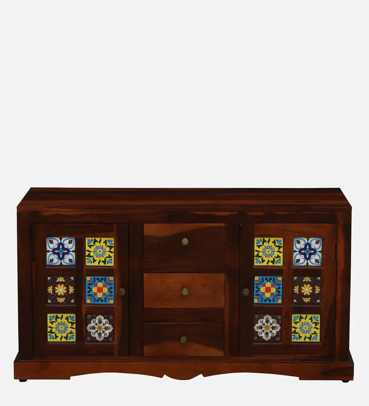 Solid Sheesham Wood Wardrobe 3 Door for Bedroom By Classic Wood - Image 9