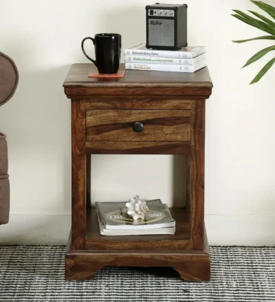 Premium Wooden Bedside Table By Classic Wood