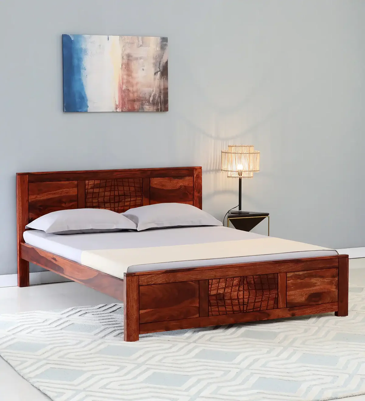Warmonia Solid Wood Contemporary Beds - Image 4
