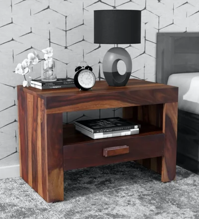 Classic Solid Wood Bedside Table By Classic Wood