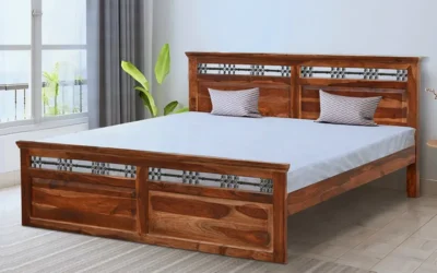 Flyword Wooden Bed Without Storage By Sarve Furniture