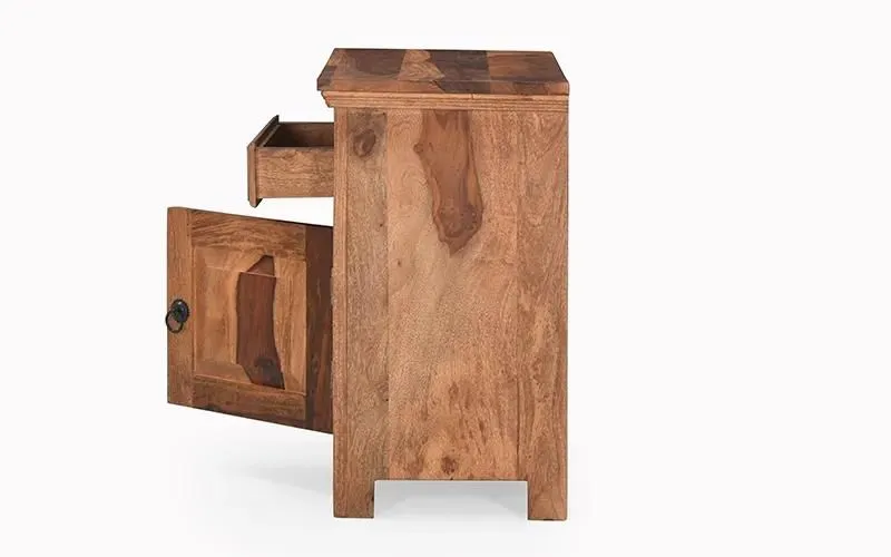 Juber Solid Wood Bedside Tables - Image 5