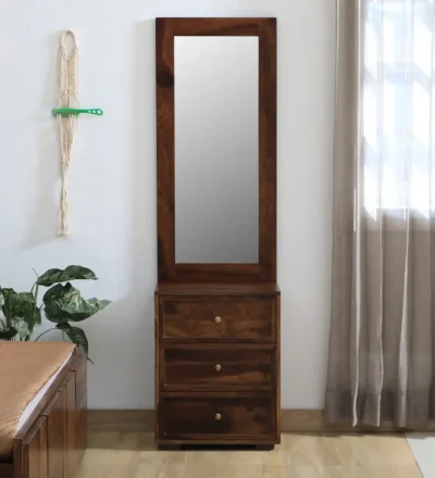 Traditional Wooden Dressing Table in Sheesham Wood Finish By Classic Wood