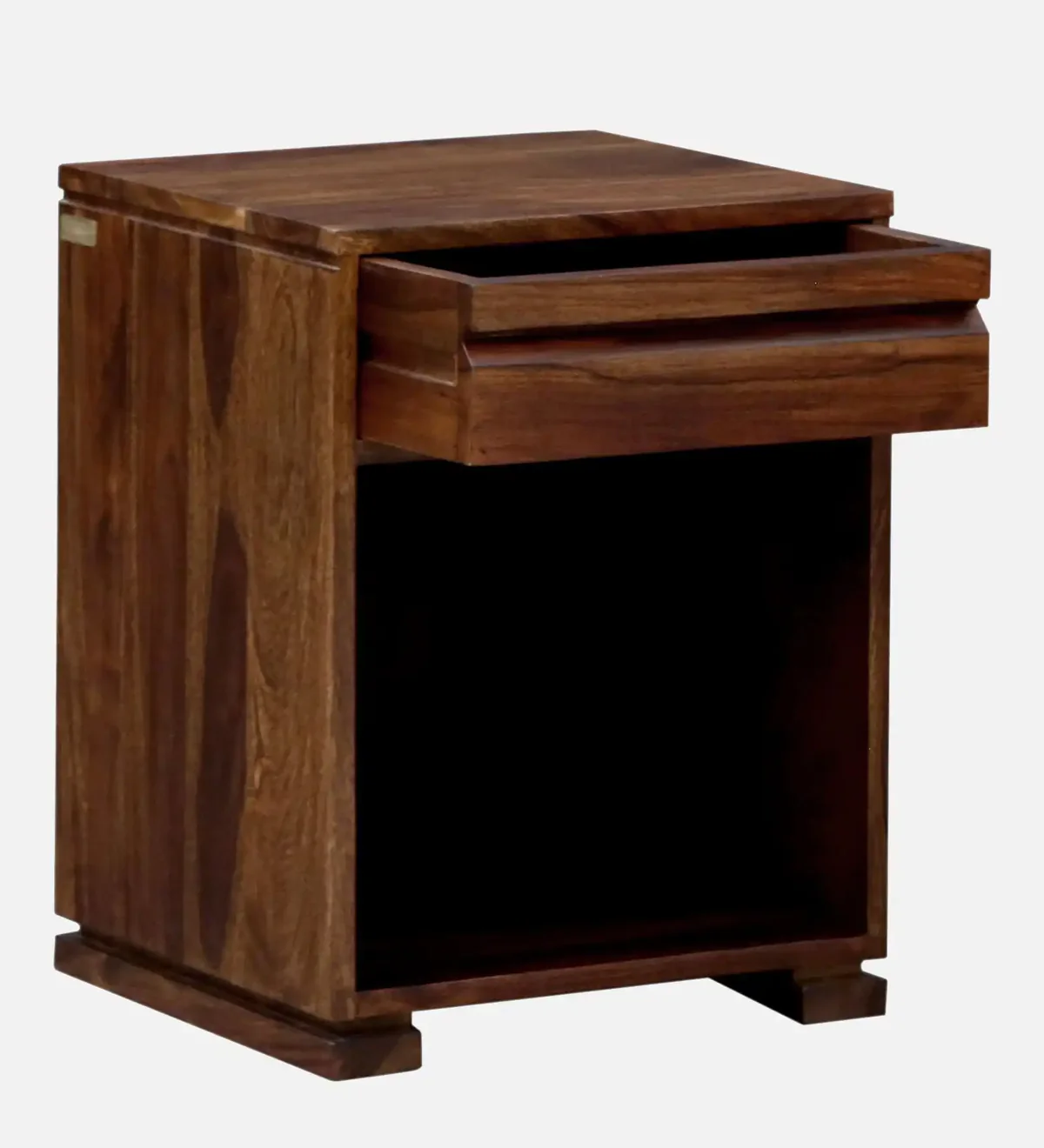 Roscow Solid Wood Nightstand Bedside Table - Image 6