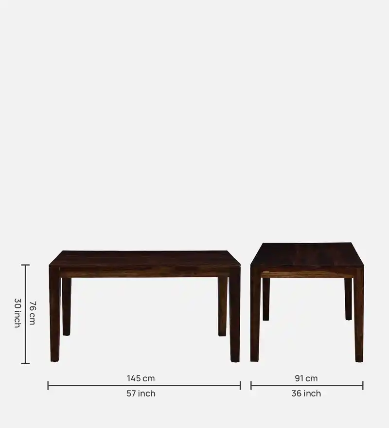 Compact Wooden Dining Table for Apartments and Space-Saving Dining Corners - Image 3