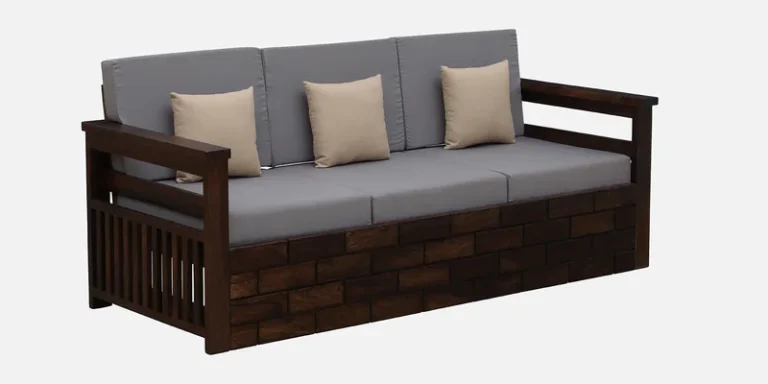 Modern 3 Seater Sofa with Armrests and Comfortable Deep Seating - Image 5