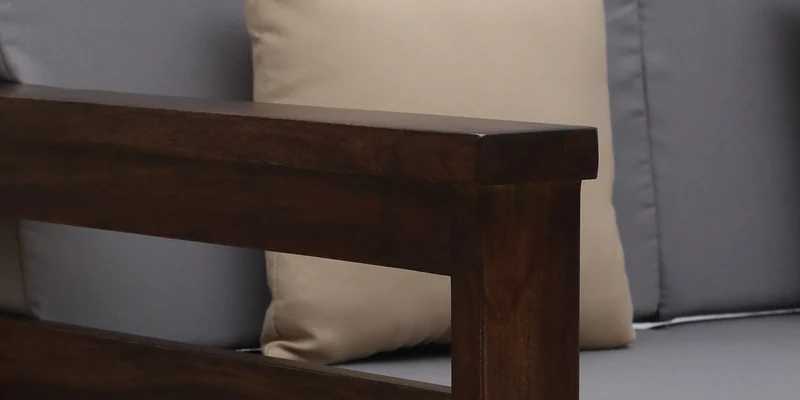 Modern 3 Seater Sofa with Armrests and Comfortable Deep Seating - Image 9