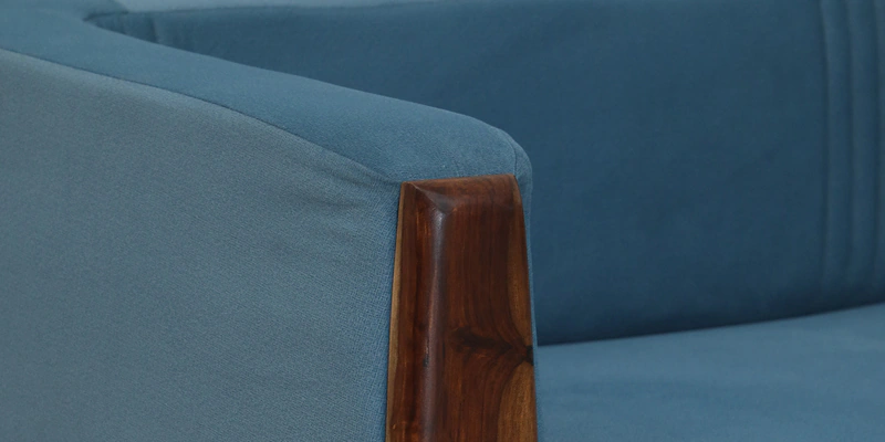 Spacious Three Seater Sofa with Side Arms and Supportive Backrest - Image 8