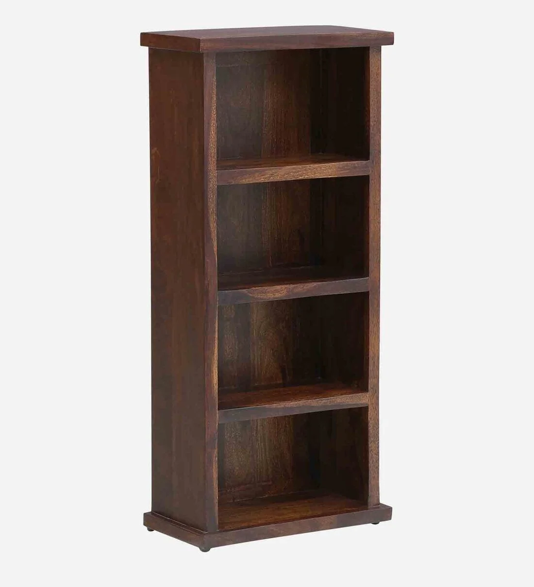 Elegant Sheesham Wood Bookcase with Sliding Doors and Ample Storage - Image 5