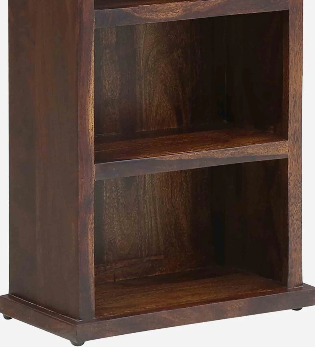 Elegant Sheesham Wood Bookcase with Sliding Doors and Ample Storage - Image 10
