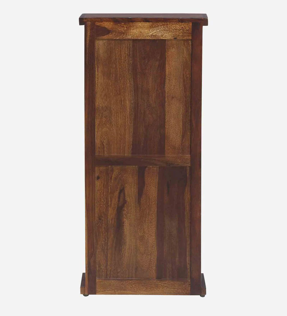 Elegant Sheesham Wood Bookcase with Sliding Doors and Ample Storage - Image 6