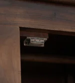 Tall Wardrobe in Sheesham Wood with Double Door and Storage By Classic Wood - Image 10