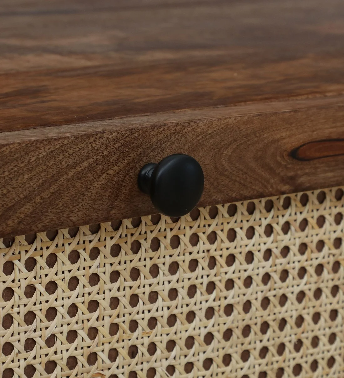 Sheesham TV Cabinet for Home with Modern Layout and Cable Management - Image 12