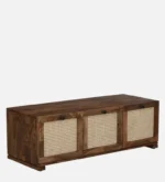 Sheesham TV Cabinet for Home with Modern Layout and Cable Management - Image 5