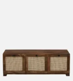 Sheesham TV Cabinet for Home with Modern Layout and Cable Management - Image 7