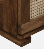 Sheesham TV Cabinet for Home with Modern Layout and Cable Management - Image 11