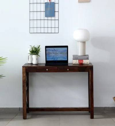 Laptop Compatible Study Table with Drawer and Shelf for Home Learning