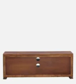 TV Unit with Drawers and Open Rack in Sheesham for Living Room - Image 7