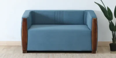 Siyon Sheesham Wood 2 Seater Sofa In Provicinal Teak Colour By Classic Wood