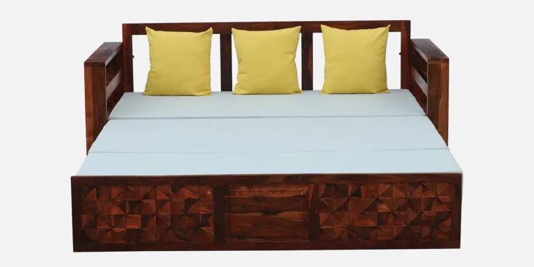 Convertible Sofa Bed with Strong Frame and Comfortable Mattress for Guests - Image 7