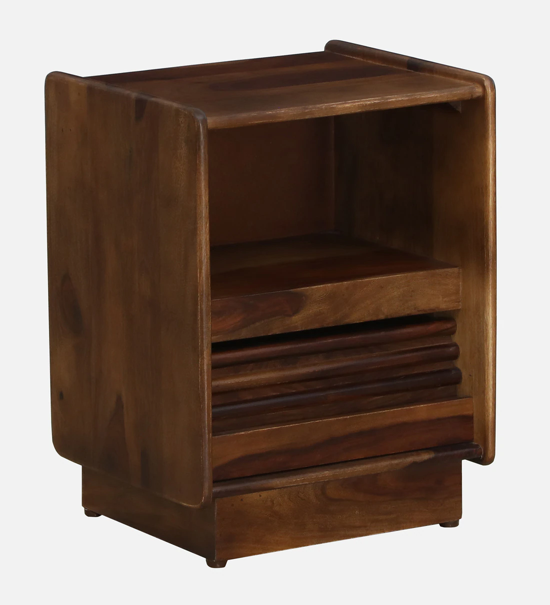 Velvet Solid Wood Bedside Table By Classic Wood - Image 4