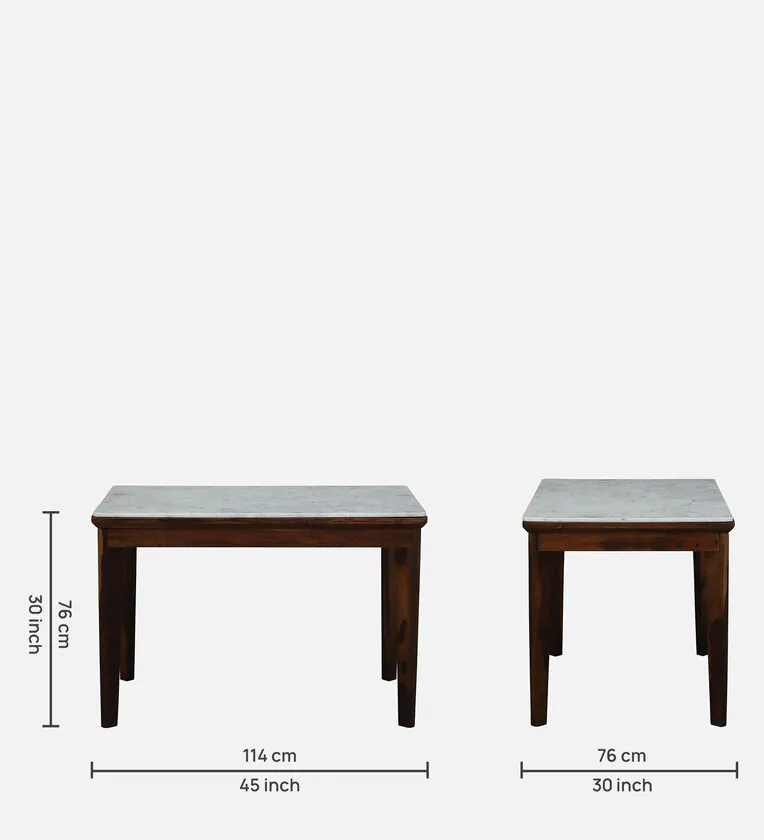 Designer Dining Table Set with Solid Wood Frame and Comfortable Seating - Image 4
