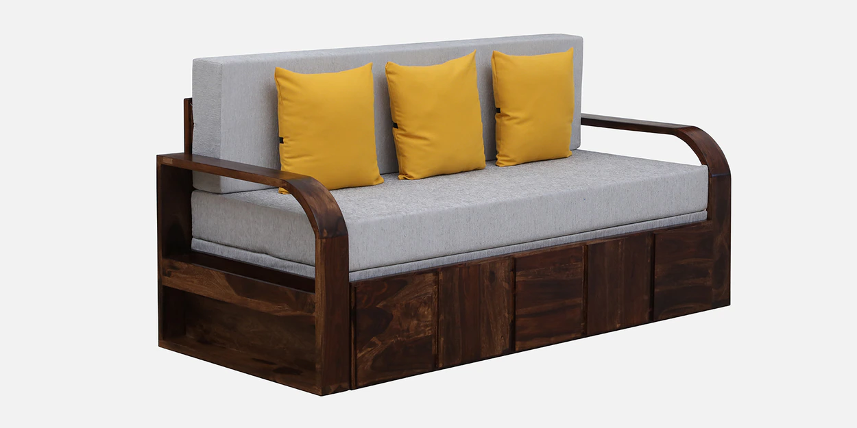 Stylish Sofa Bed with Pull-Out Mechanism for Sleeping and Sitting Comfort - Image 12
