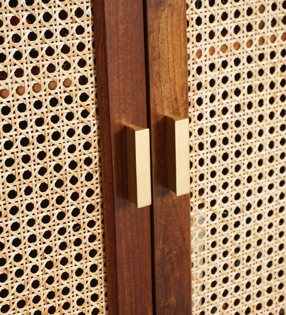 Wooden Bar Cabinet with Bottle Rack and Display Shelf By Classic Wood - Image 9