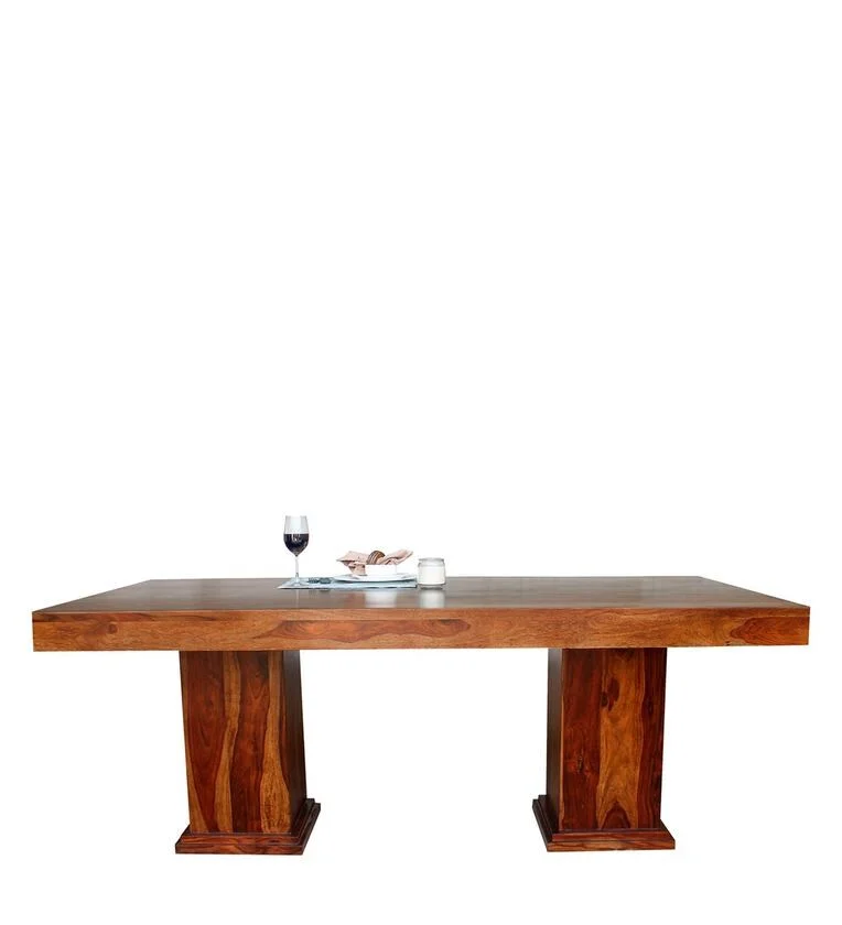 Rustic Dining Set with Solid Wood Table and Four Comfortable Chairs - Image 10