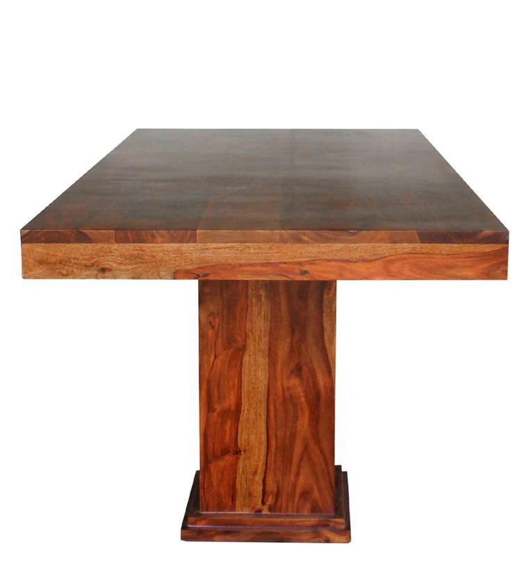 Rustic Dining Set with Solid Wood Table and Four Comfortable Chairs - Image 14