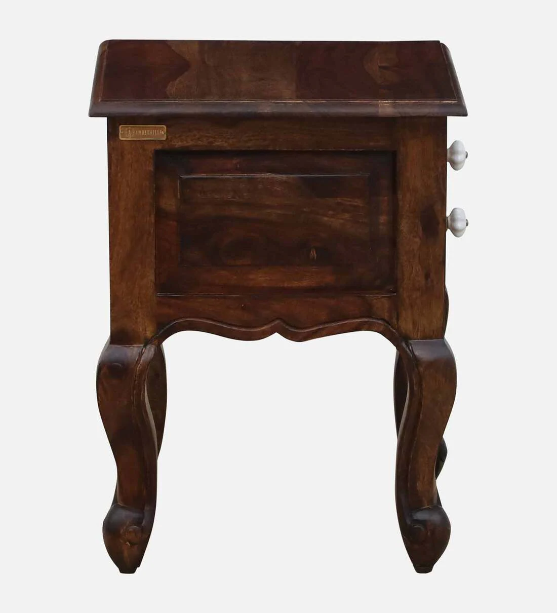 Riviera Wooden Bedside Table By Classic Wood - Image 8