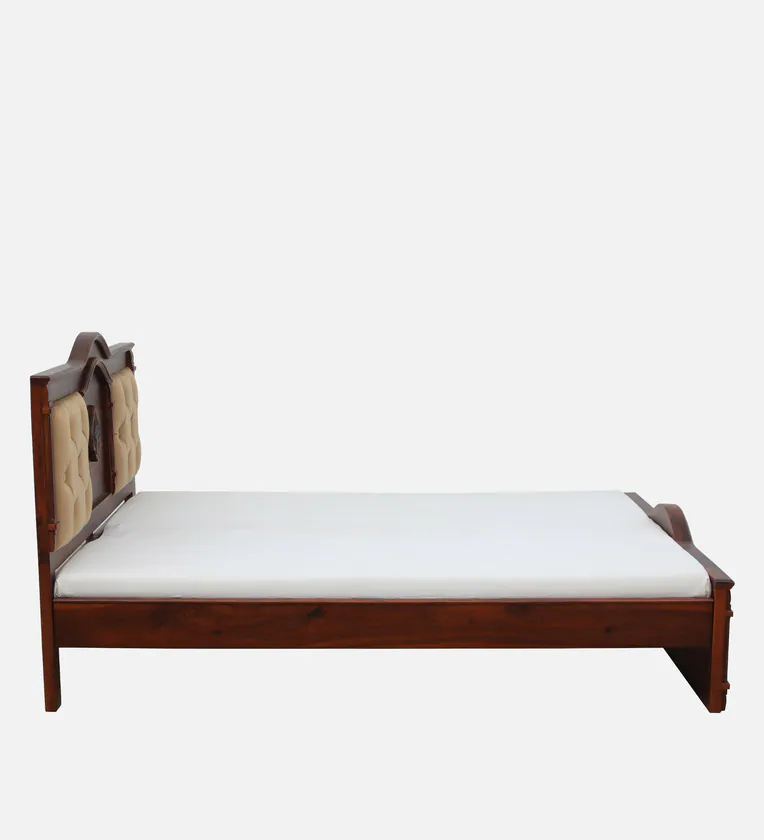 Compact Upholstered Bed Without Storage for Minimal Bedrooms by Classic Wood - Image 4