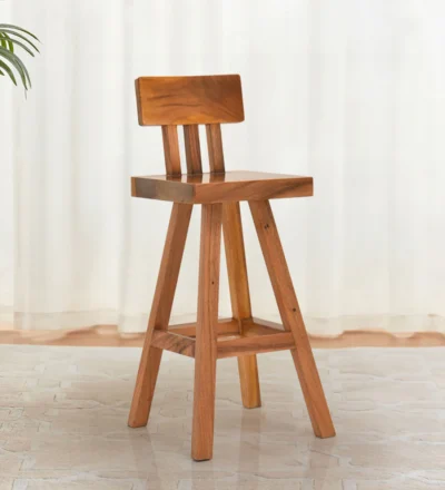 Sheesham Wood Bar Table Set for Balcony or Patio By Classic Wood (Set of 2)