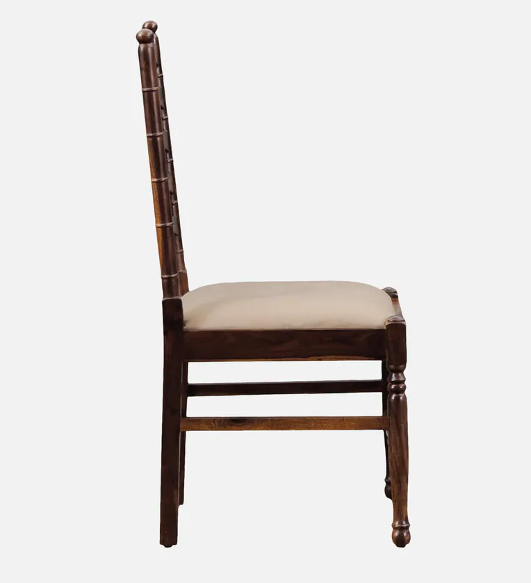 Space-Efficient Dining Set with Solid Wood Table and Four Matching Chairs - Image 14