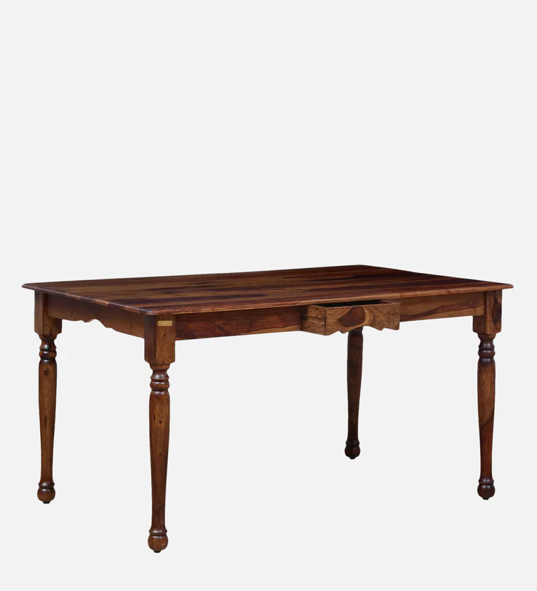 Space-Efficient Dining Set with Solid Wood Table and Four Matching Chairs - Image 15