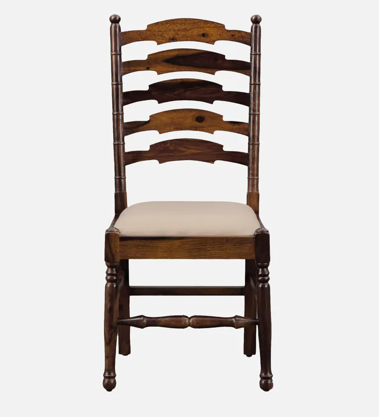 Space-Efficient Dining Set with Solid Wood Table and Four Matching Chairs - Image 7