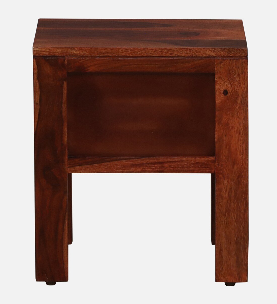 Vivid Wooden Bedside Table With Drawers By Classic Wood - Image 7