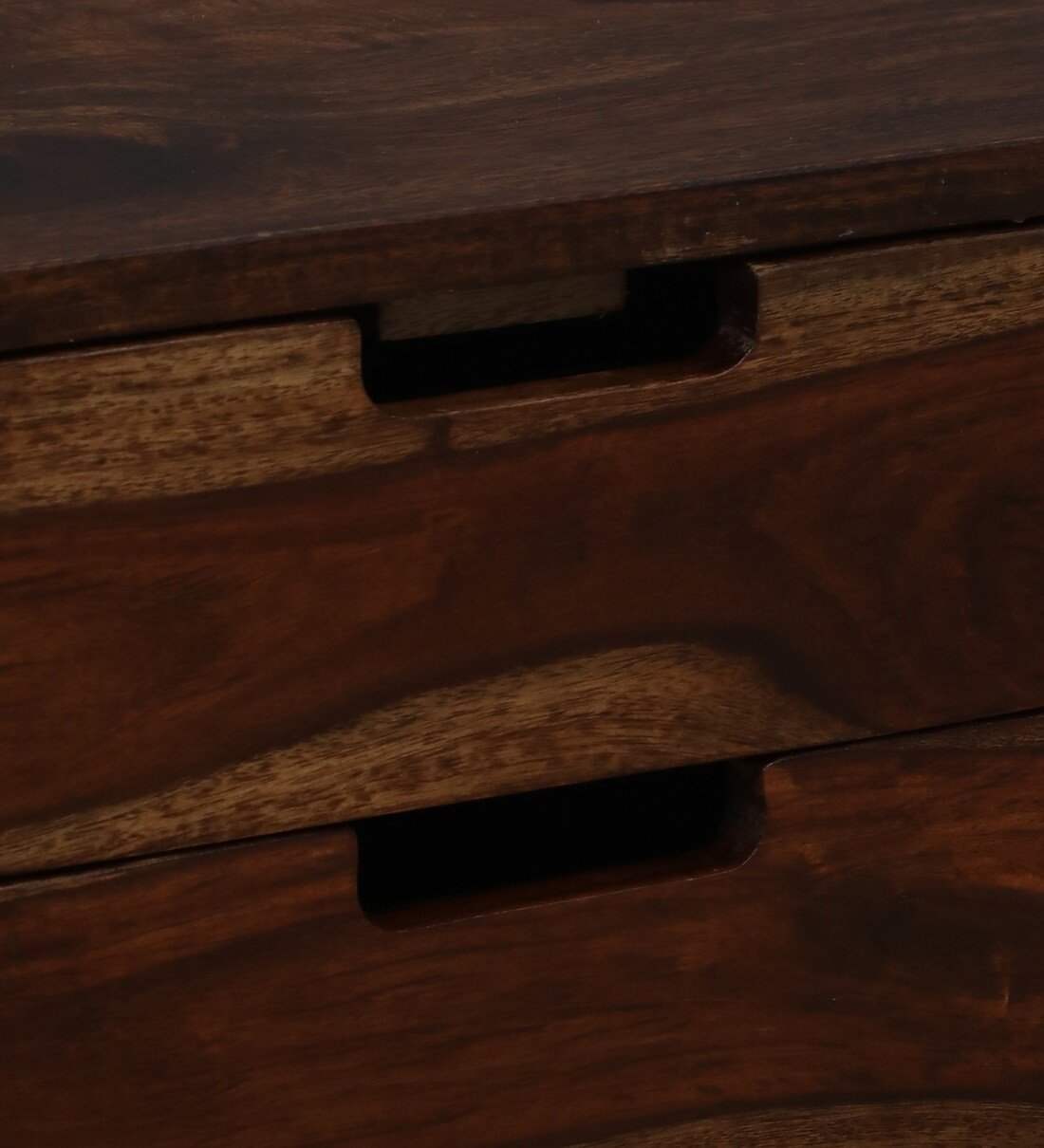 Elysian Sheesham Wood Bedside Table With Drawers By Classic Wood - Image 6