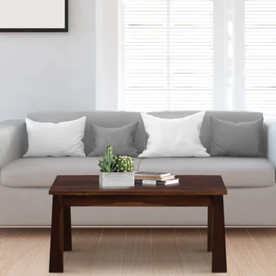 Stylish Sheesham wood coffee table with beautiful design for modern living room