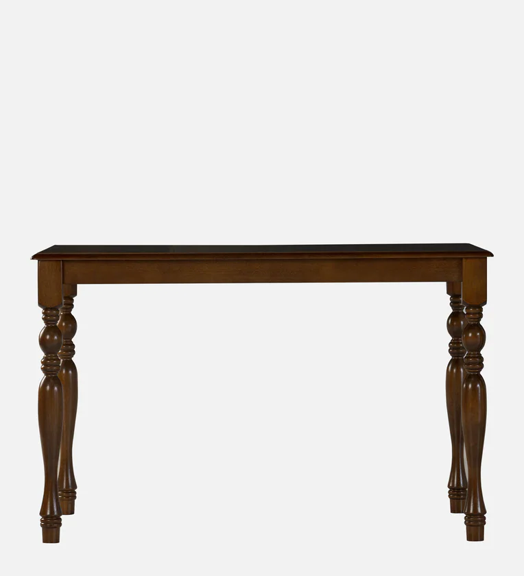 Elegant Teak Dining Set with Classic Chairs and Smooth Finished Tabletop - Image 5