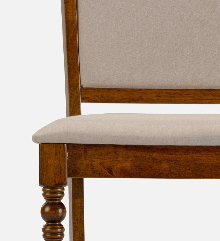 Elegant Teak Dining Set with Classic Chairs and Smooth Finished Tabletop - Image 9