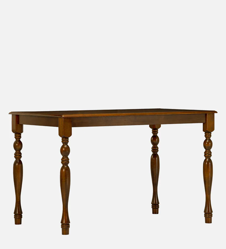 Elegant Teak Dining Set with Classic Chairs and Smooth Finished Tabletop - Image 7