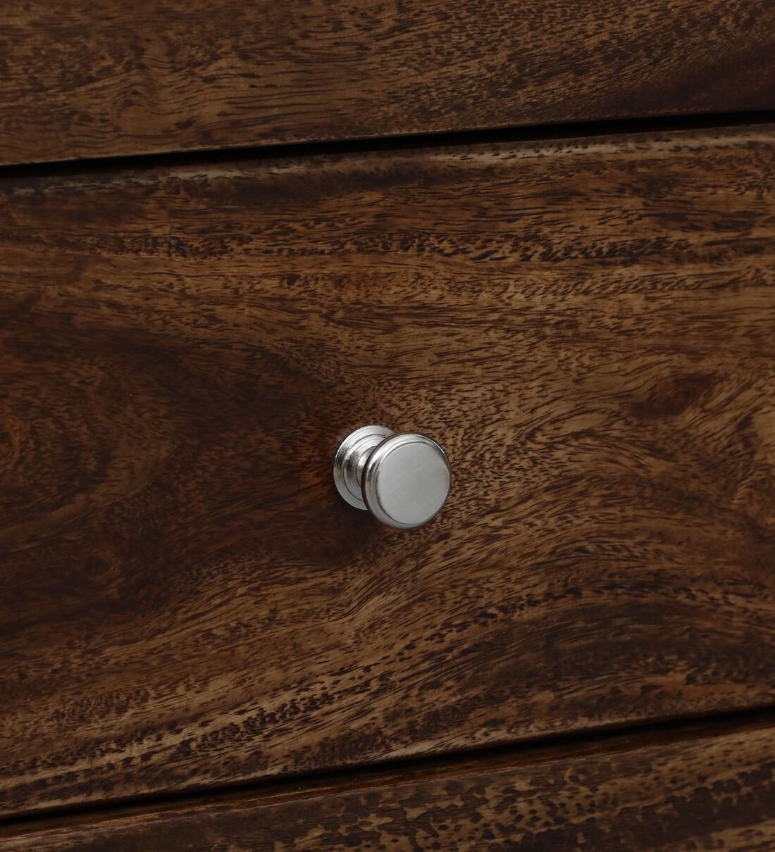 Compact Nightstand Table with Two Drawers and Solid Wood Frame Construction - Image 10