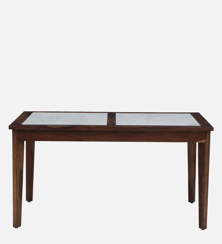 Solid Frame Dining Set with Designer Legs and Comfortable Seating Cushions - Image 8