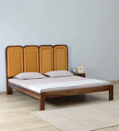 Classic Wood Royal Heritage wooden bed without storage for bedroom