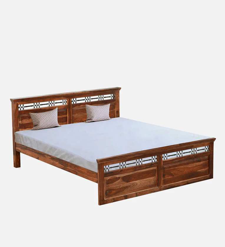 Designer Solid Wood Bed for Stylish Room Settings By Classic Wood - Image 4